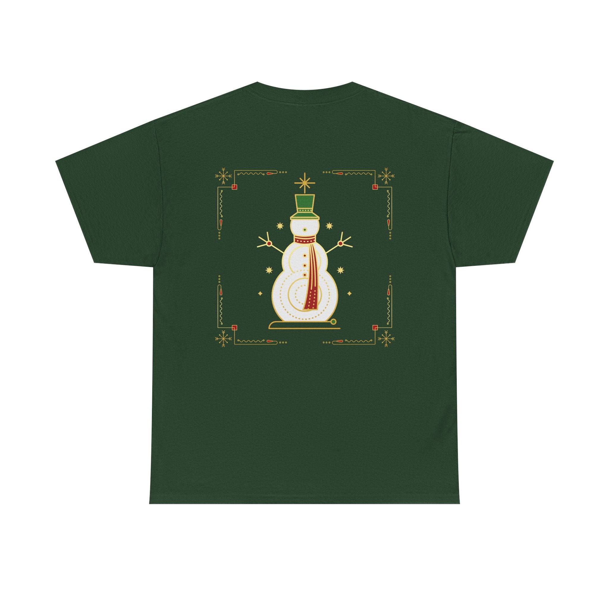 Dad The Snowman| Adult Unisex | Minimalist Christmas T-Shirt