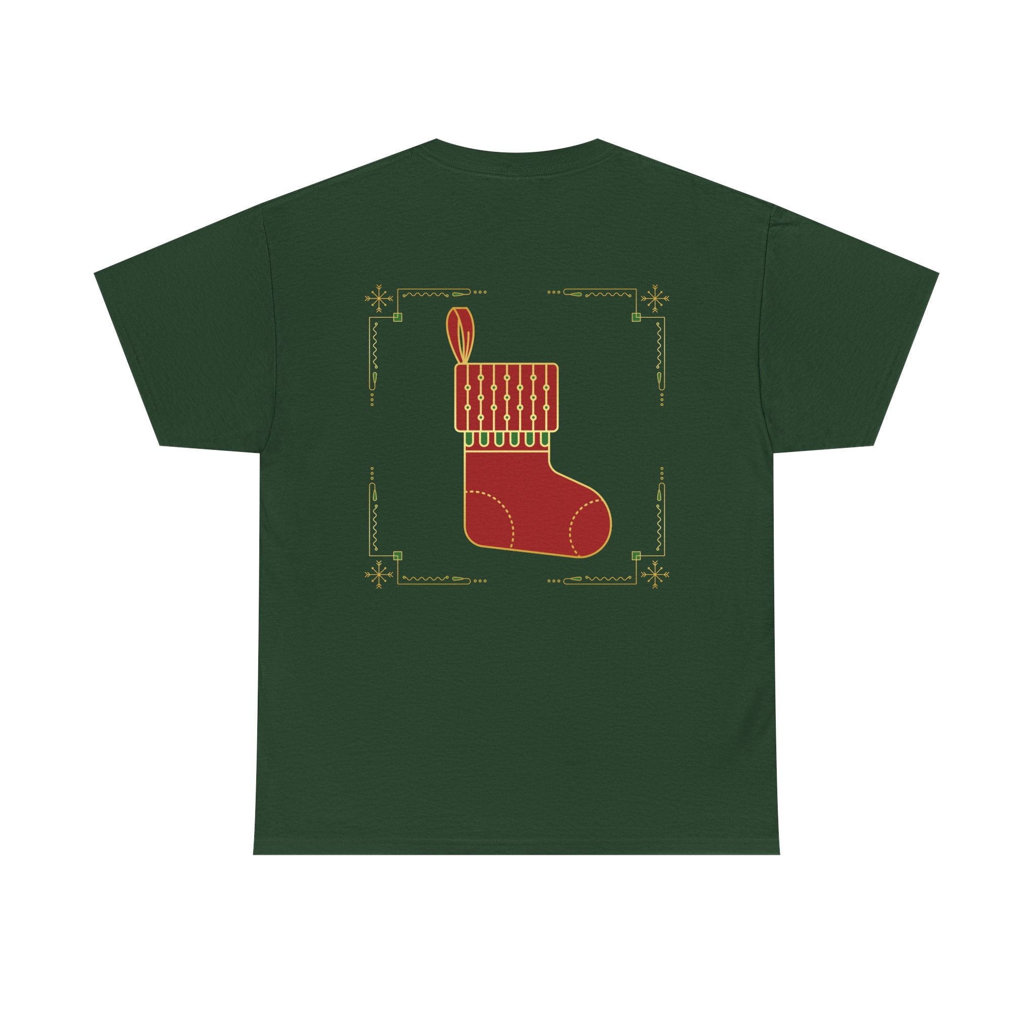 Dad The Stocking| Adult Unisex | Minimalist Christmas T-Shirt