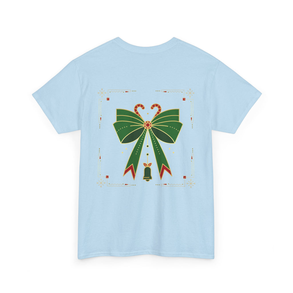 Mom The Bow | Adult Unisex | Minimalist Christmas T-Shirt