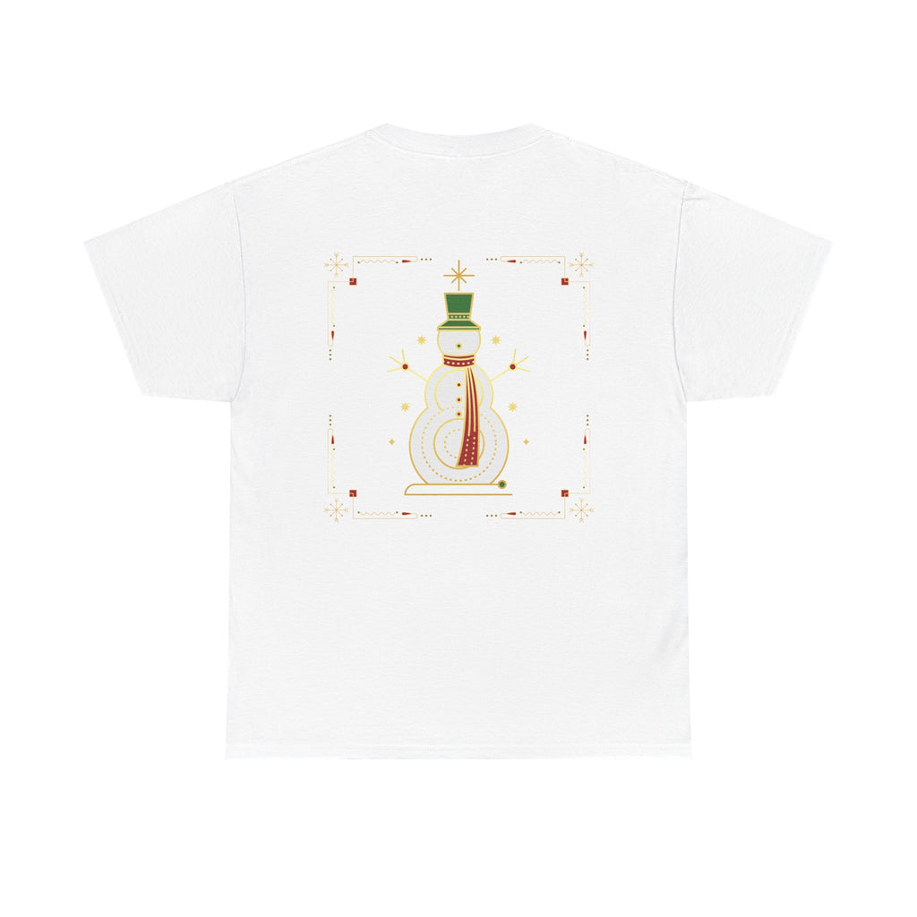 Dad The Snowman| Adult Unisex | Minimalist Christmas T-Shirt