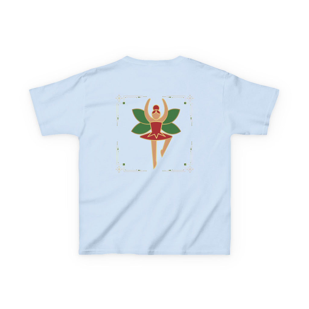 Mini The Caramel Ballerina | Youth Unisex | Minimalist Christmas T-Shirt