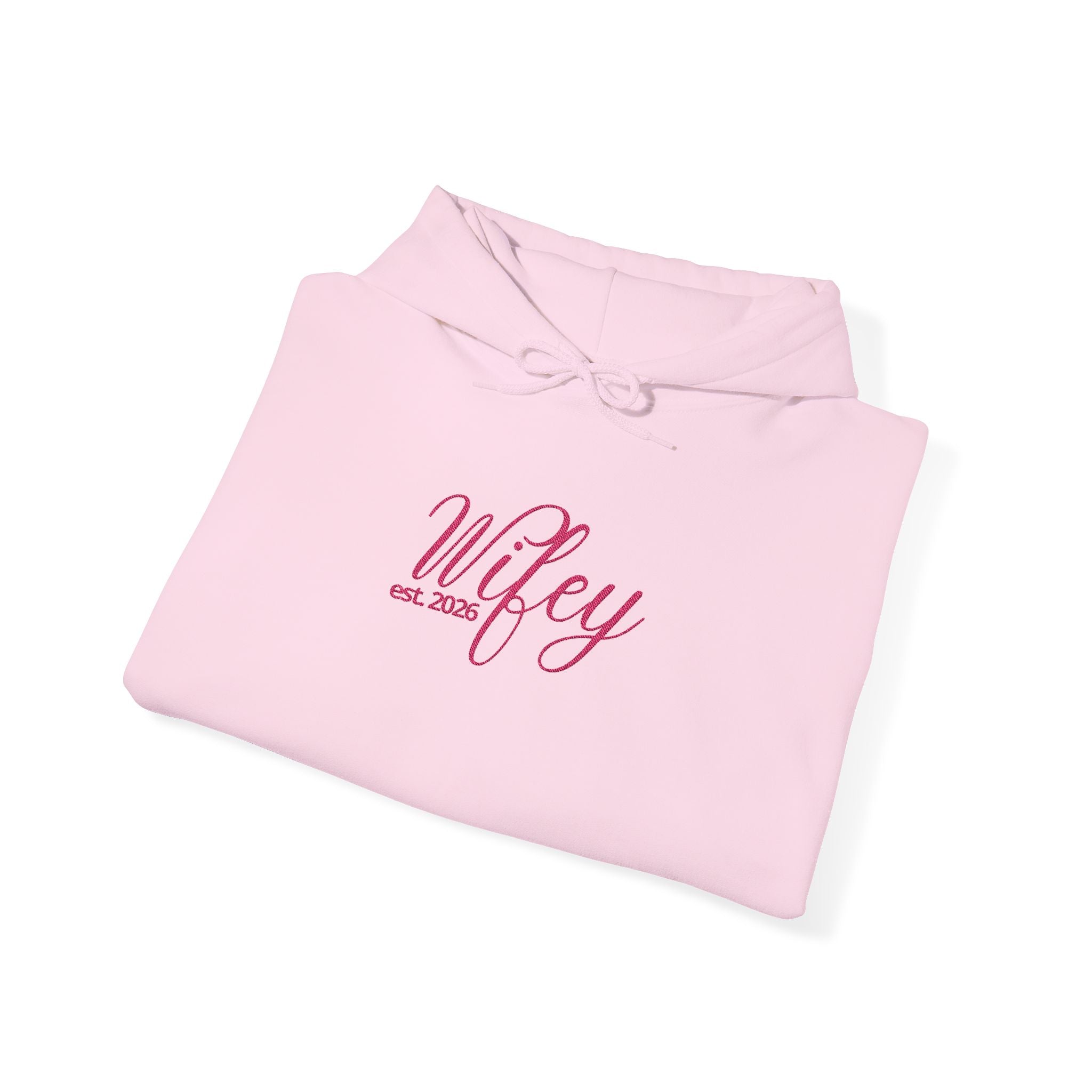 Embroidered Wifey Est. 2026 | Adult Unisex | Long Sleeve Unisex