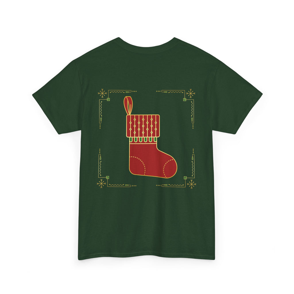 Dad The Stocking| Adult Unisex | Minimalist Christmas T-Shirt