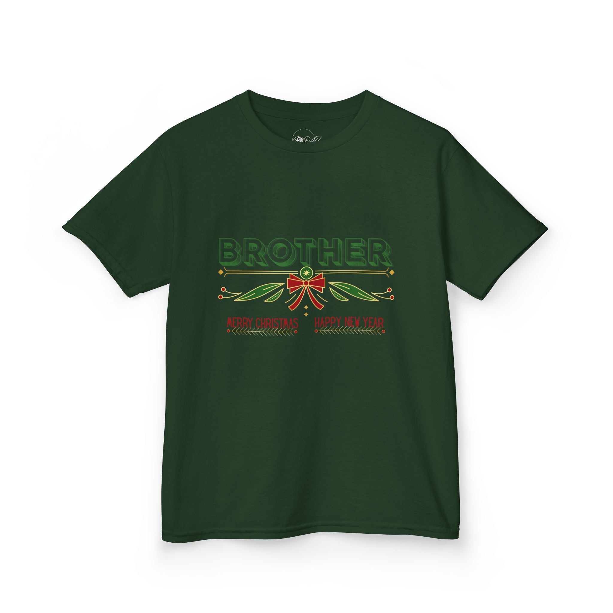 Brother The Caramel Nutcracker | Youth Unisex | Minimalist Christmas T-Shirt