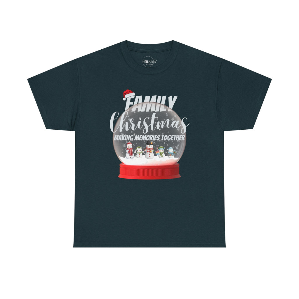 Family Christmas Snow Globe | Adult Unisex | Christmas T-Shirt