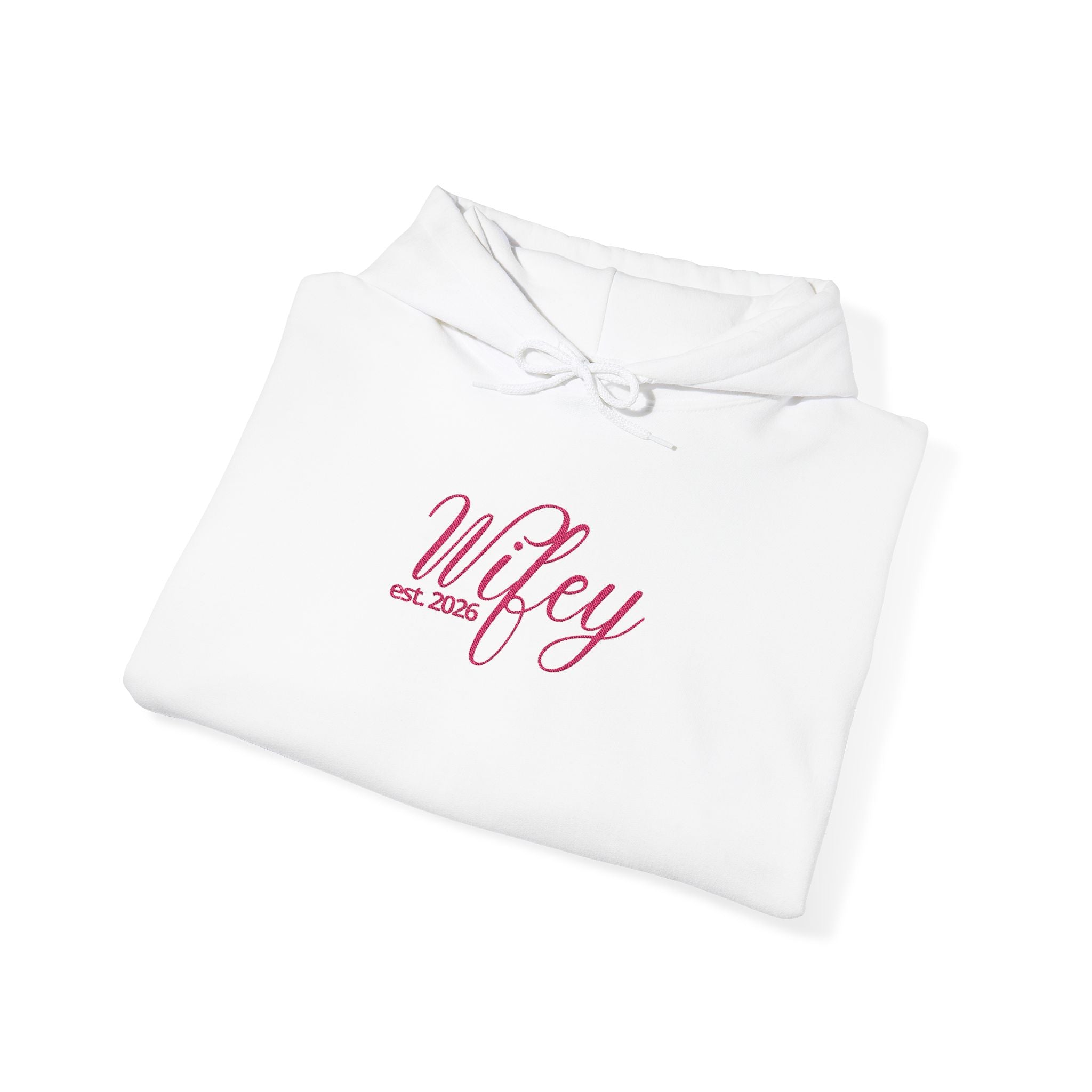 Embroidered Wifey Est. 2026 | Adult Unisex | Long Sleeve Unisex