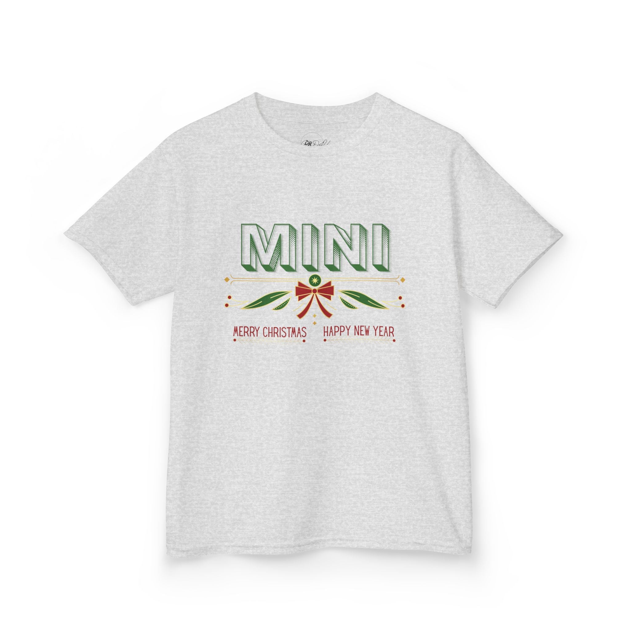 Mini The Caramel Ballerina | Youth Unisex | Minimalist Christmas T-Shirt