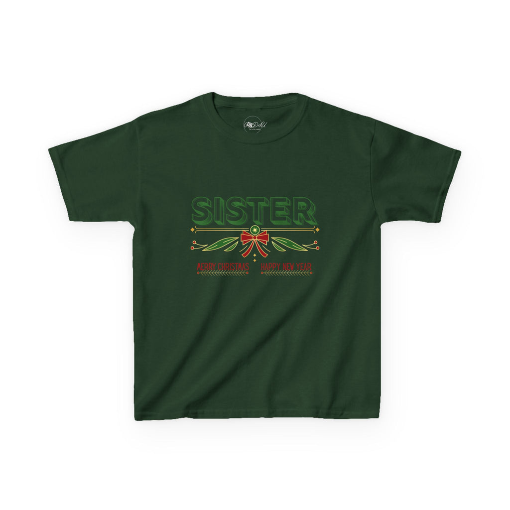 Sister The Caramel Fairy | Youth Unisex | Minimalist Christmas T-Shirt