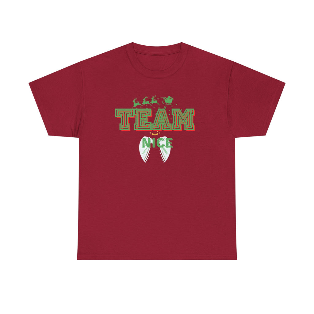 Team Nice | Adult Unisex | Christmas T-Shirt