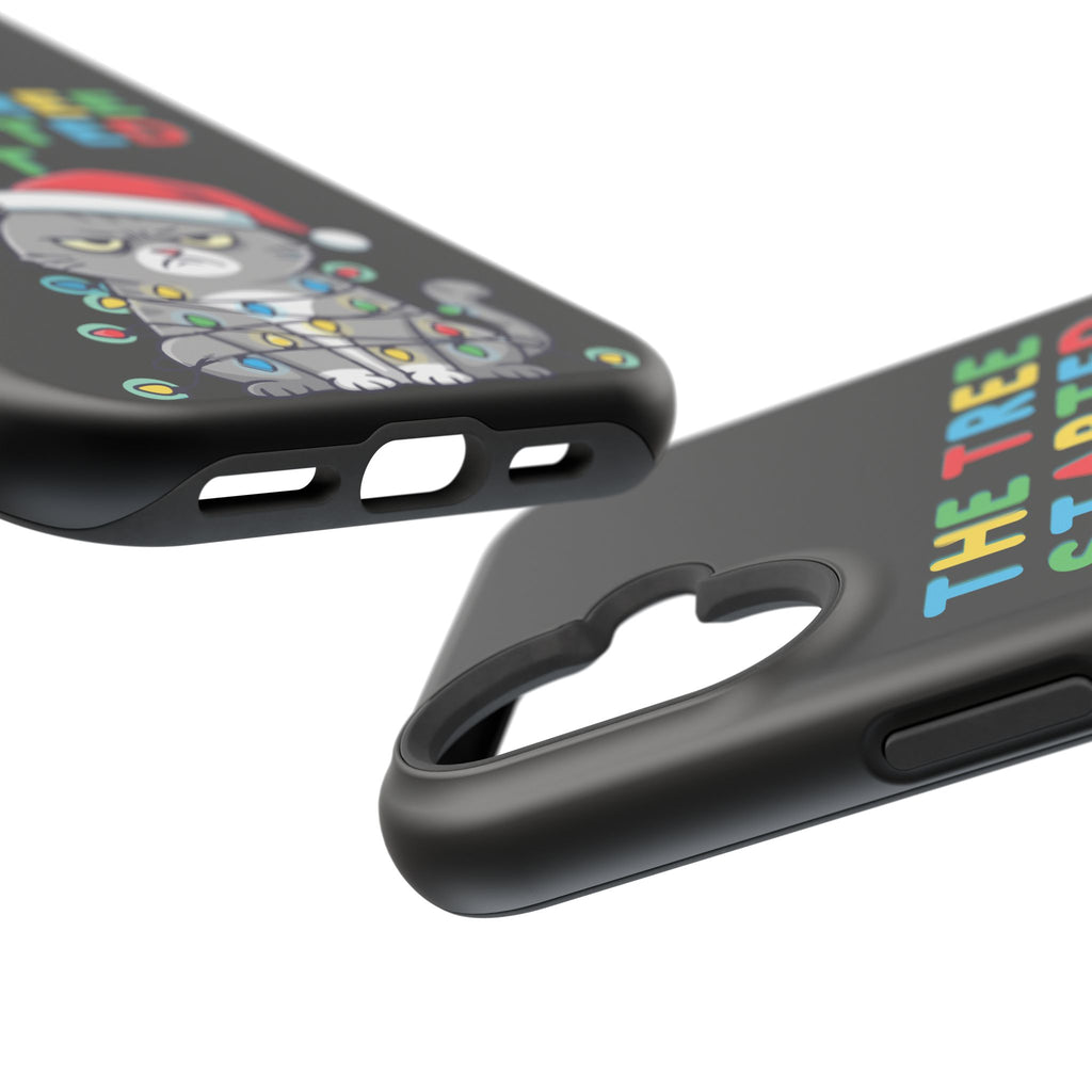 Christmas Funny Cat Case | iPhone Samsung | Christmas Phone Case