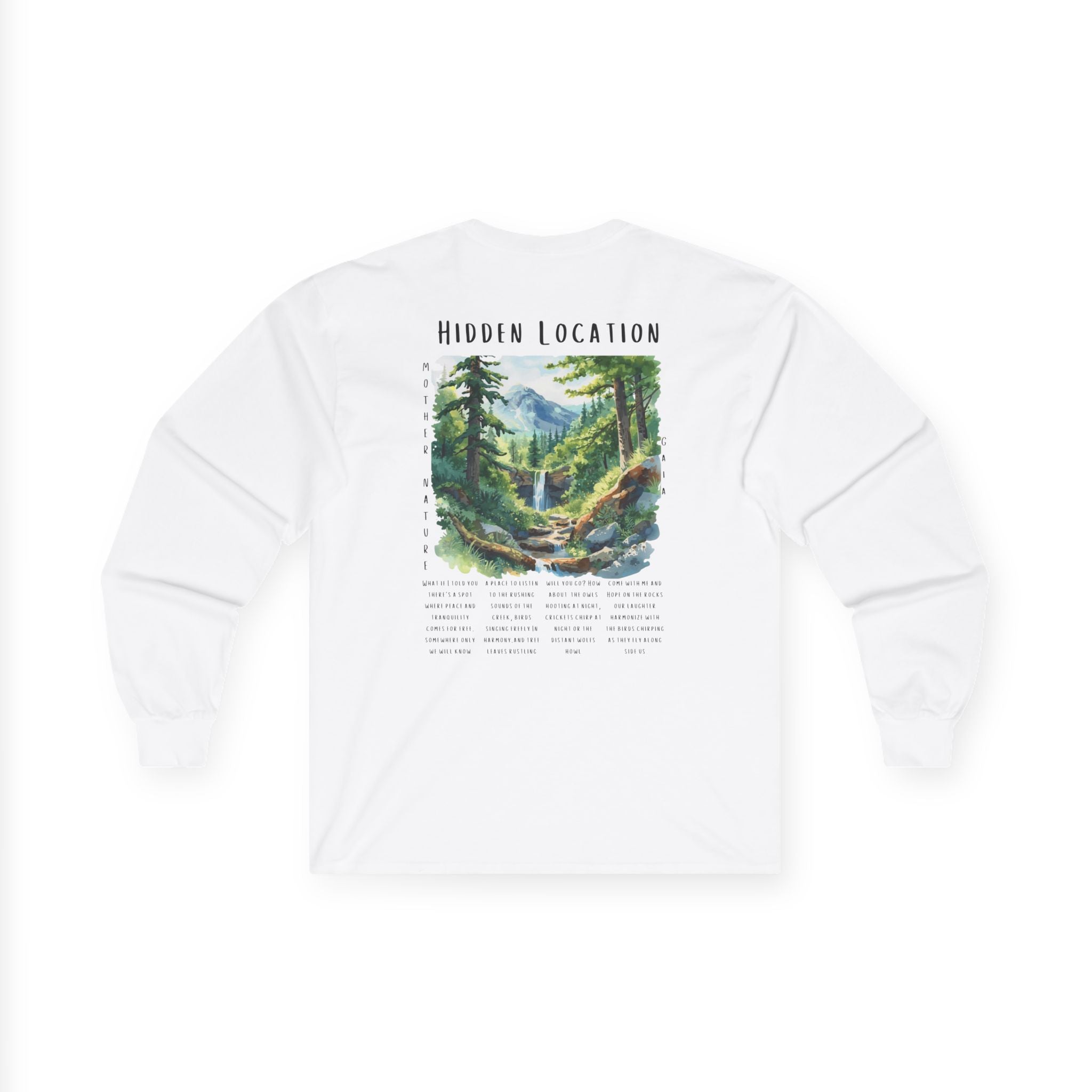 Hidden Location Mother Nature | Adult Unisex | Long Sleeve T-Shirt