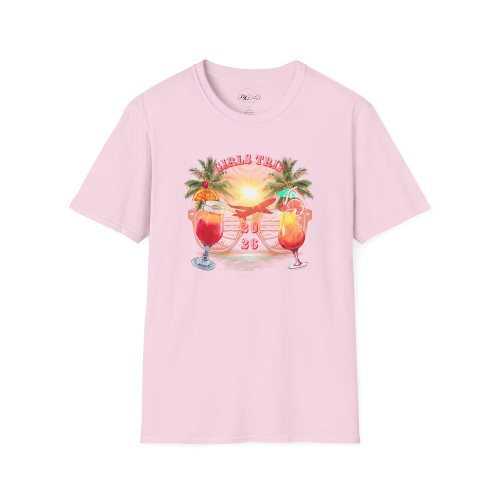 2026 Girls Tropical Trip | Adult Soft Style Unisex | Vacation T-Shirt