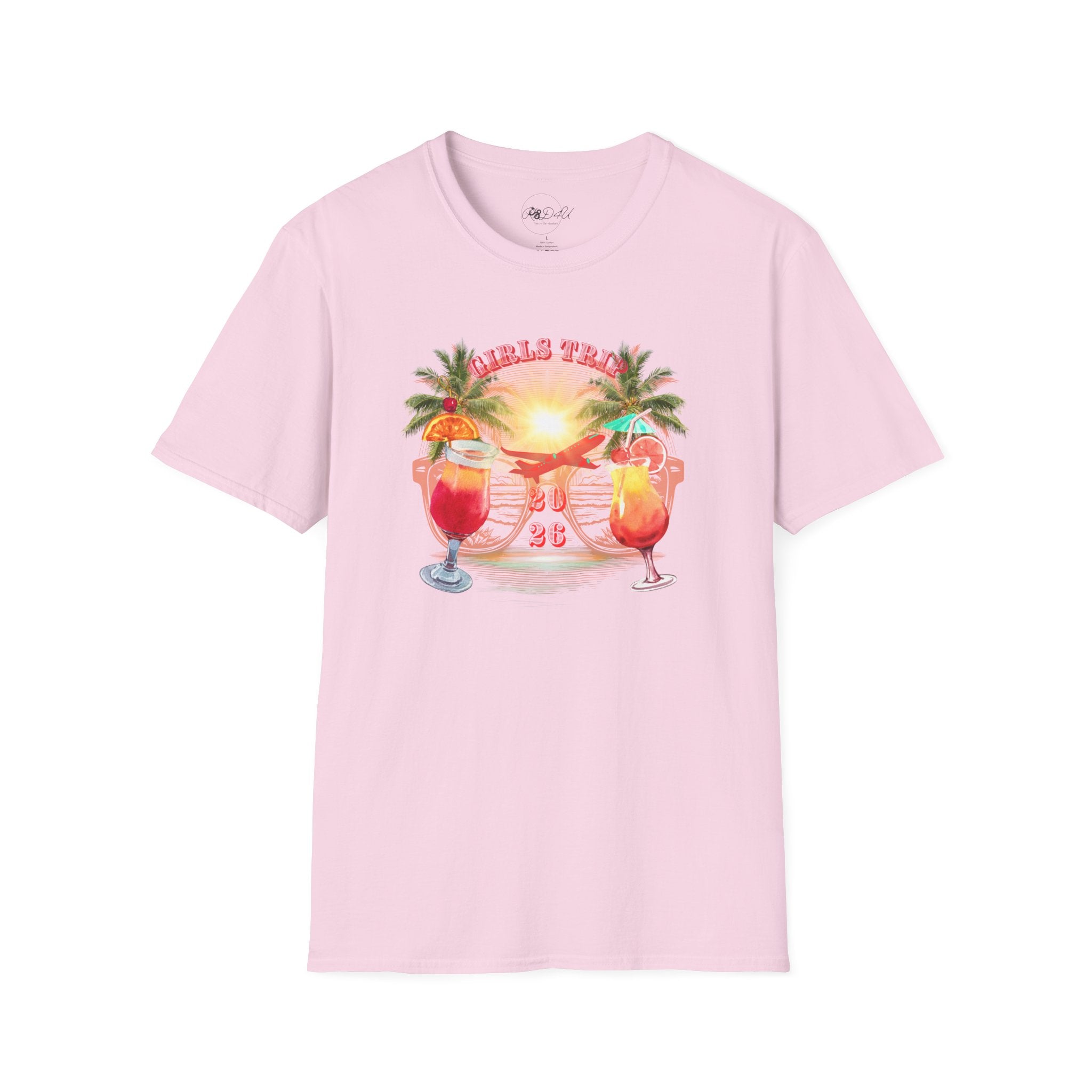 2026 Girls Tropical Trip | Adult Soft Style Unisex | Vacation T-Shirt