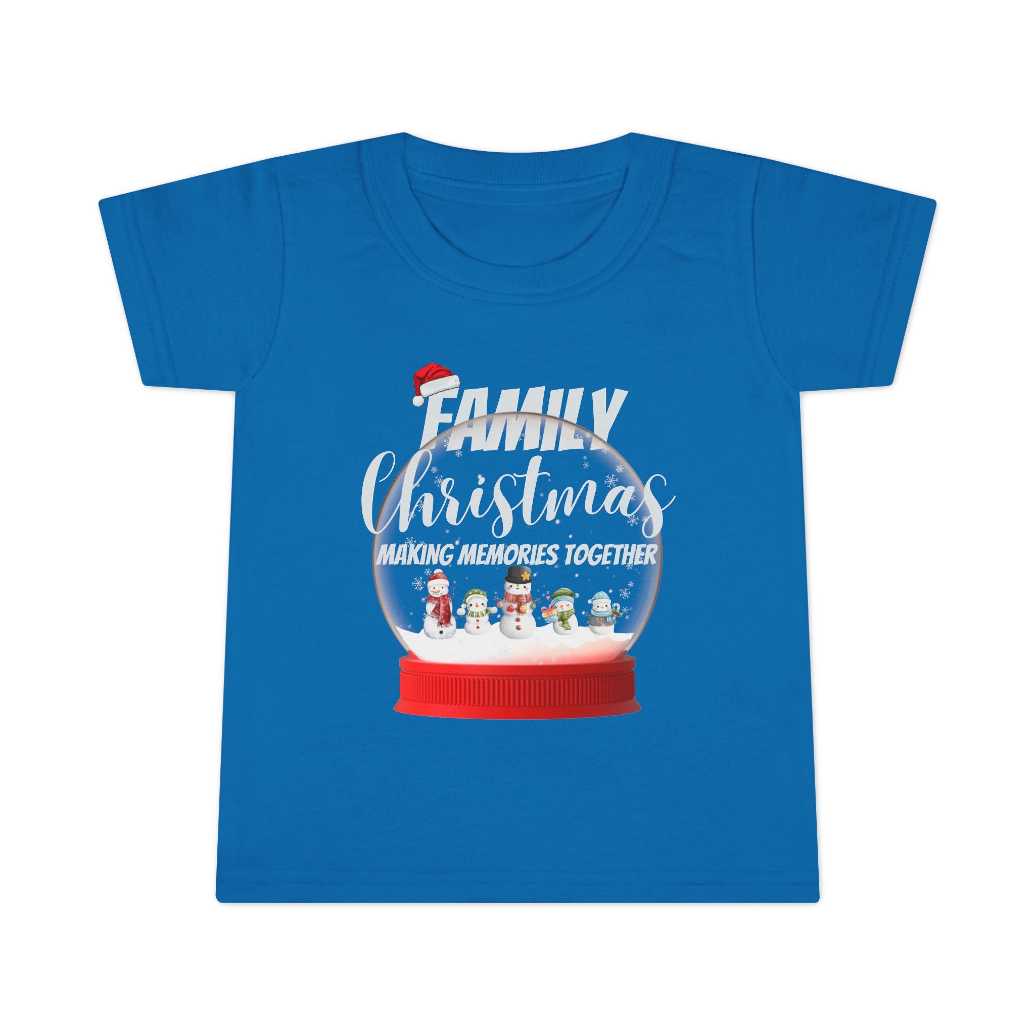 Family Christmas Snow Globe | Toddler Unisex | Christmas T-Shirt