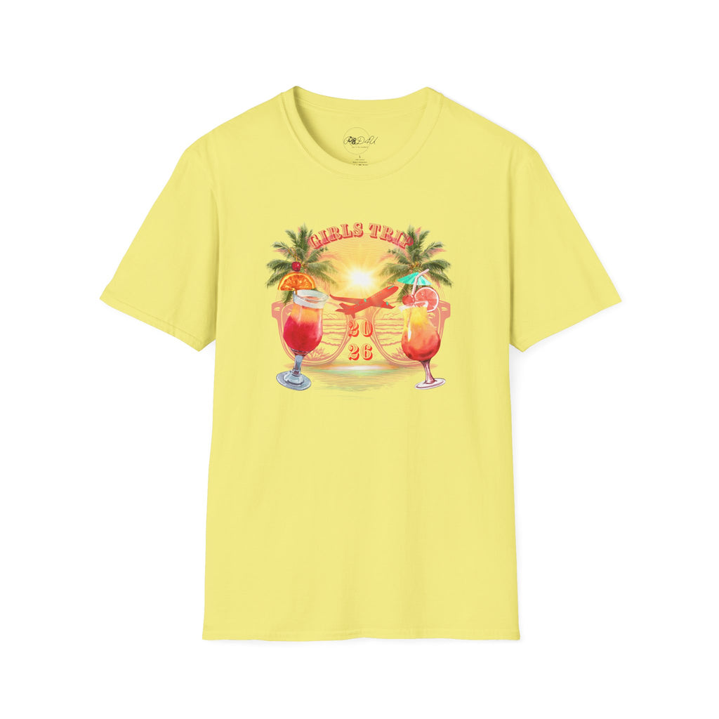 2026 Girls Tropical Trip | Adult Soft Style Unisex | Vacation T-Shirt