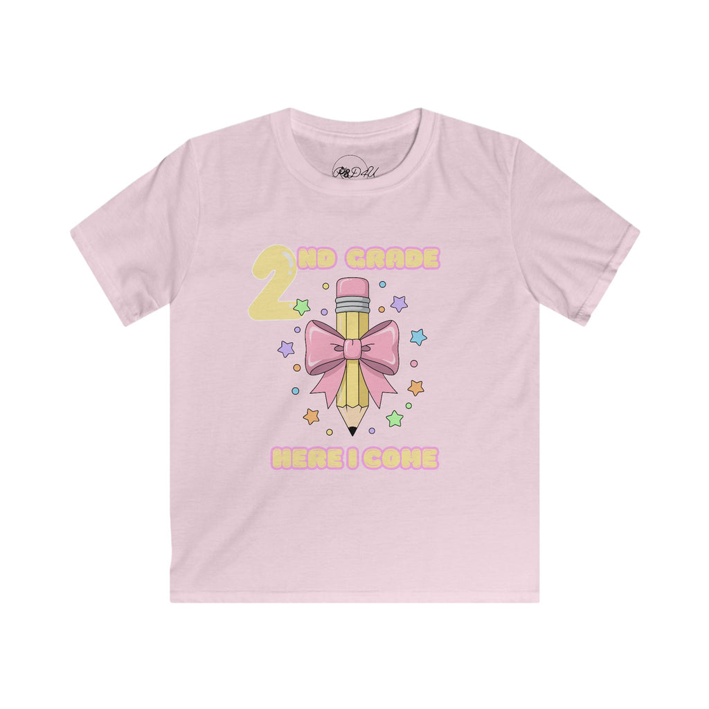Second Grade Here I Come | Youth Unisex | School T-Shirt