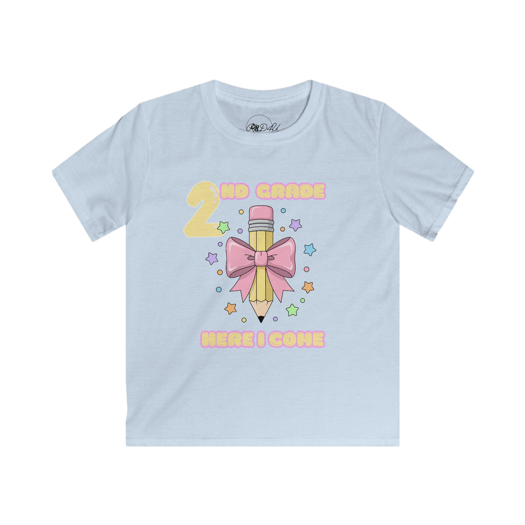Second Grade Here I Come | Youth Unisex | School T-Shirt