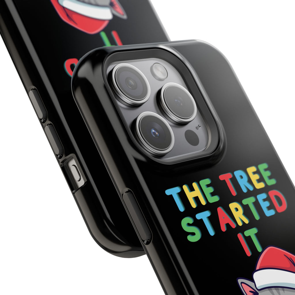 Christmas Funny Cat Case | iPhone Samsung | Christmas Phone Case