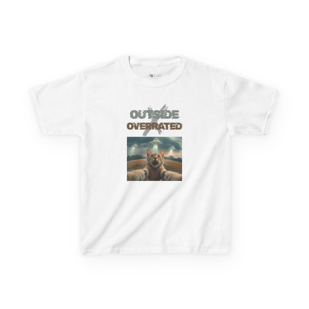 Outside Cat Chronicles | Youth Unisex | Funny T-Shirt