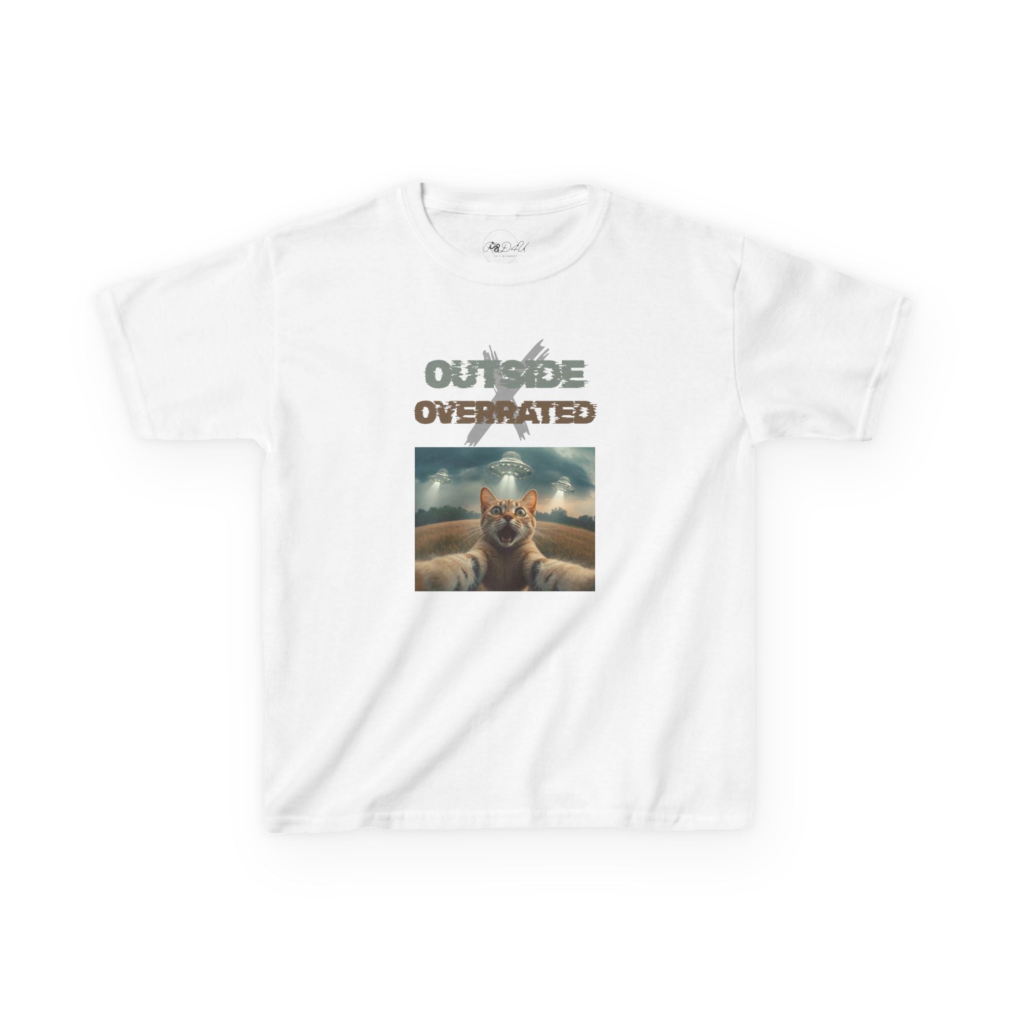 Outside Cat Chronicles | Youth Unisex | Funny T-Shirt