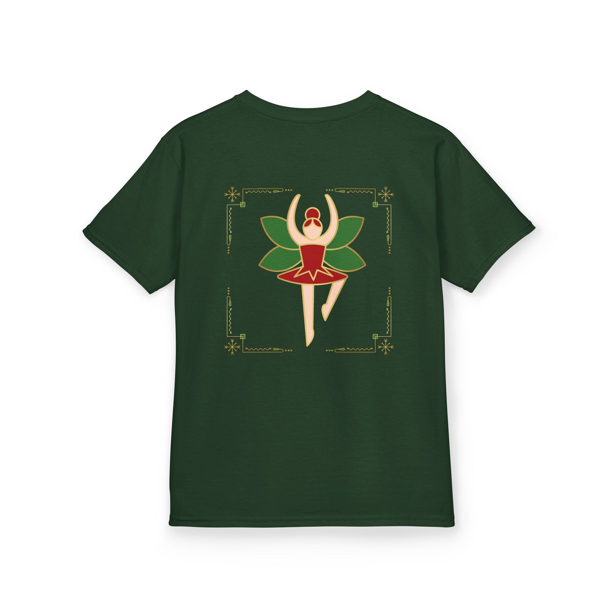 Youth Mini The Vanilla Ballerina | Youth Unisex | Minimalist Christmas T-Shirt