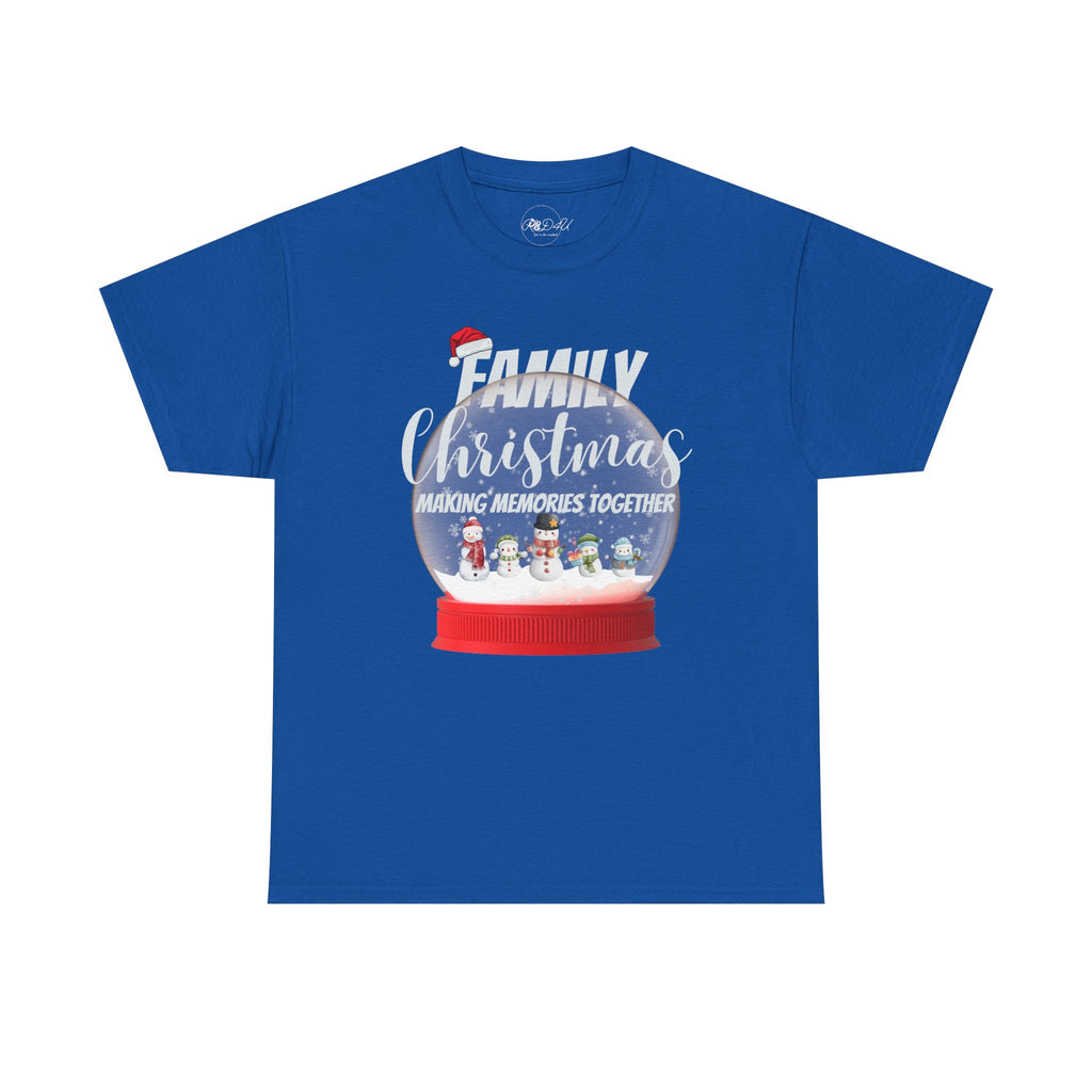 Family Christmas Snow Globe | Adult Unisex | Christmas T-Shirt
