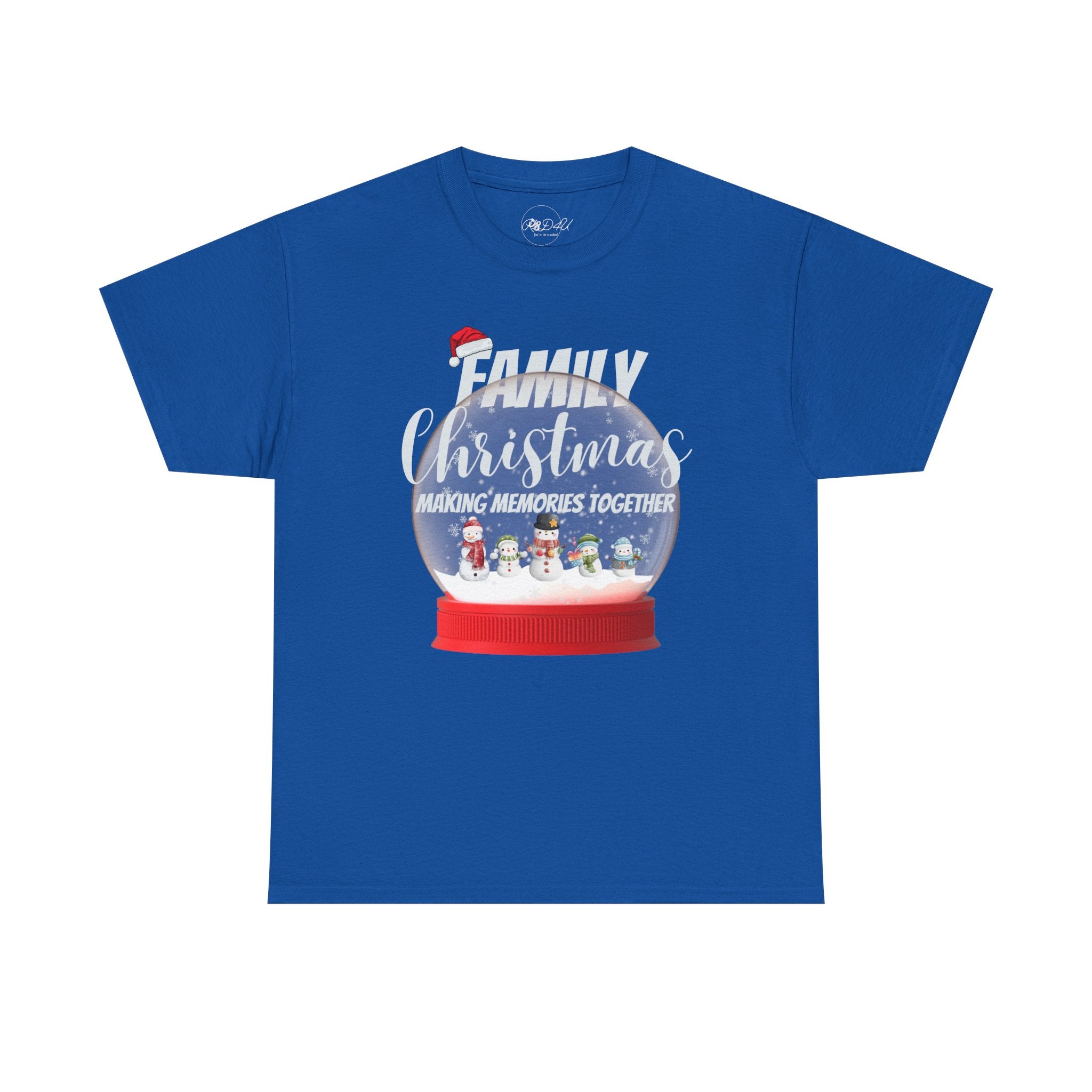 Family Christmas Snow Globe | Adult Unisex | Christmas T-Shirt