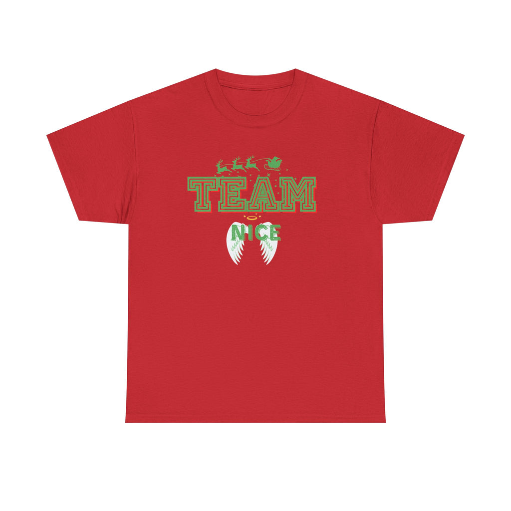 Team Nice | Adult Unisex | Christmas T-Shirt
