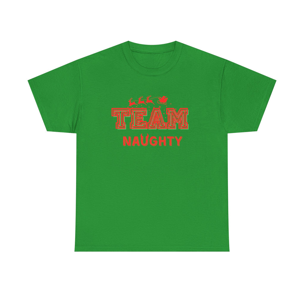 Team Naughty | Adult Unisex | Christmas T-Shirt