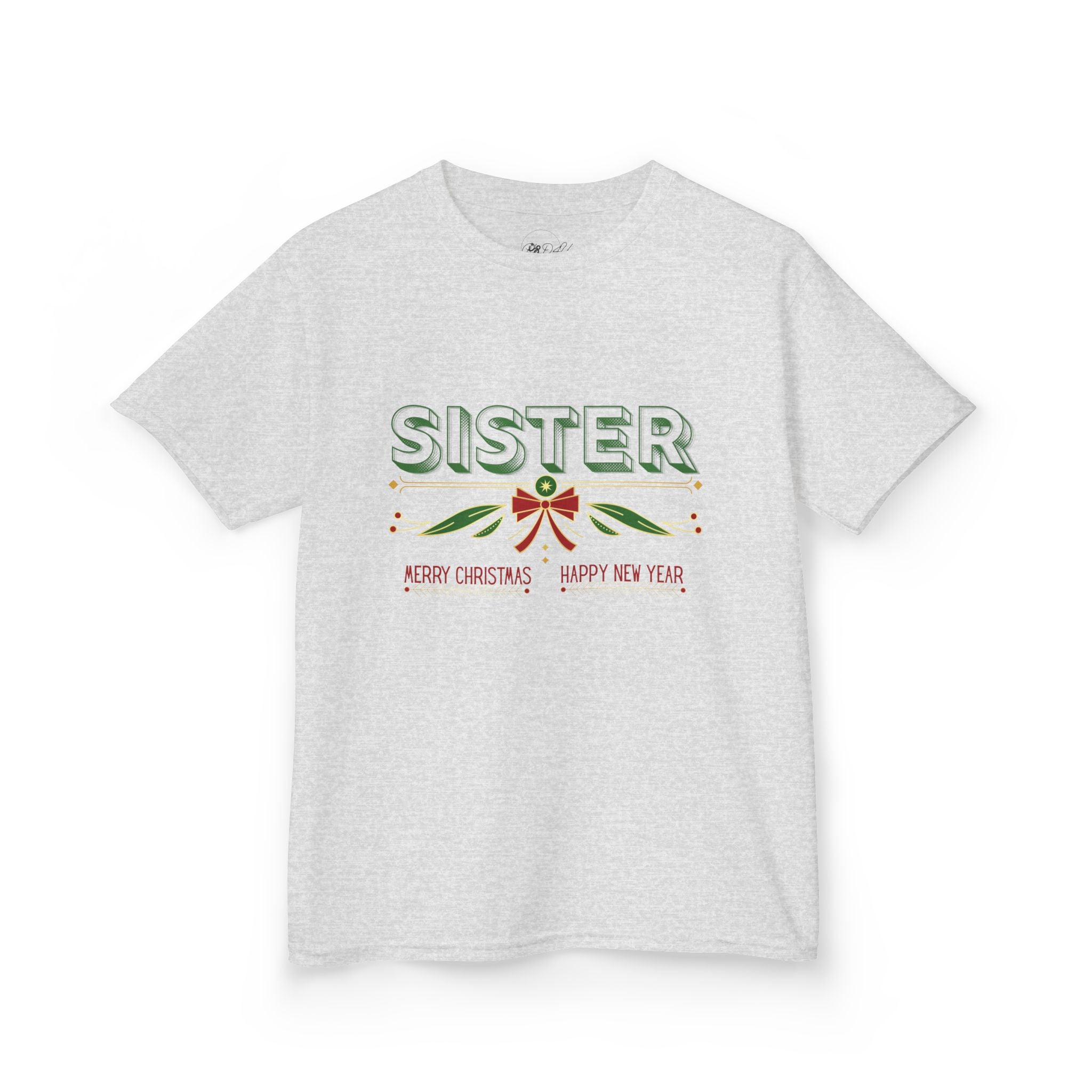 Sister The Chocolate Nutcracker | Youth Unisex | Minimalist Christmas T-Shirt
