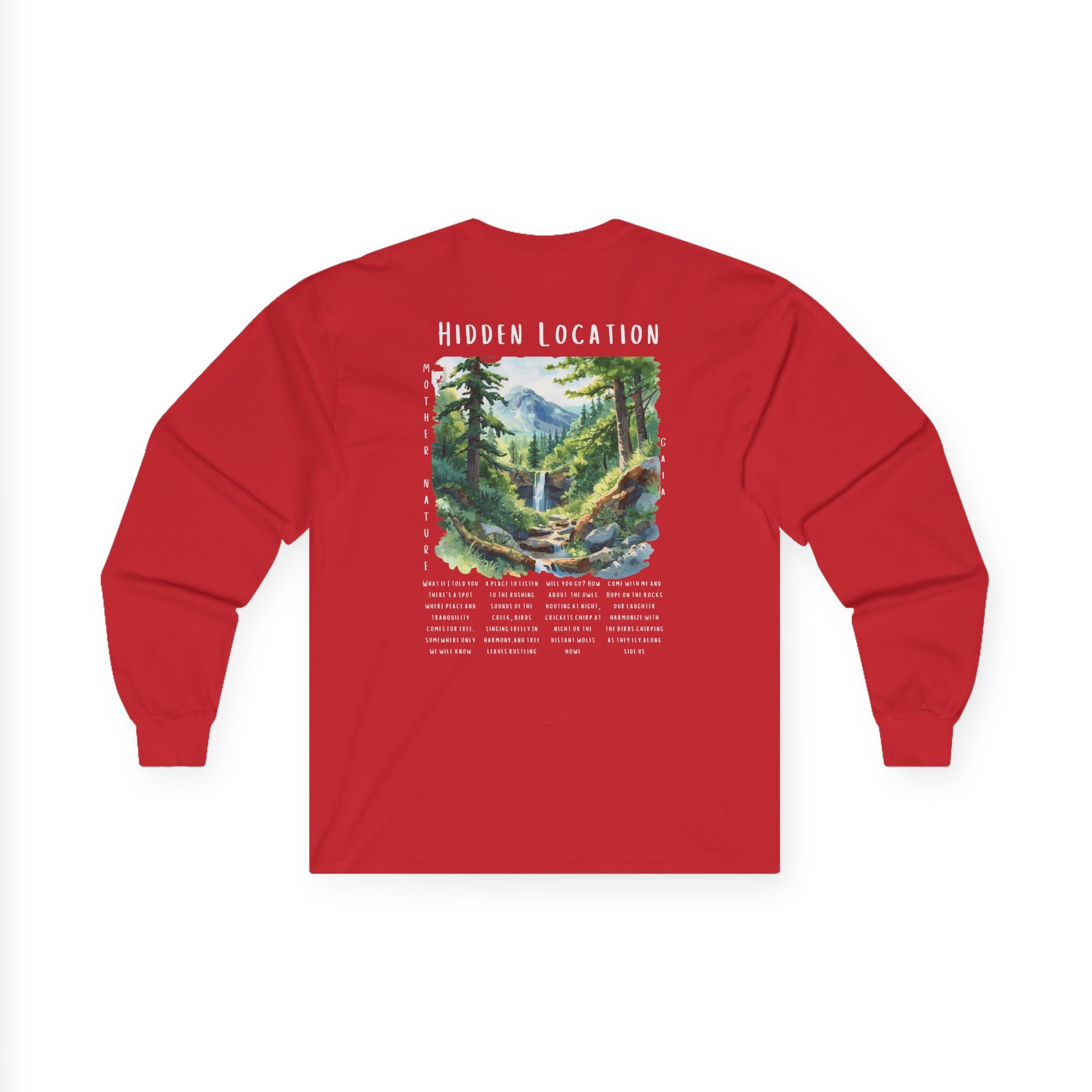 Hidden Location Mother Nature | Adult Unisex | Long Sleeve T-Shirt