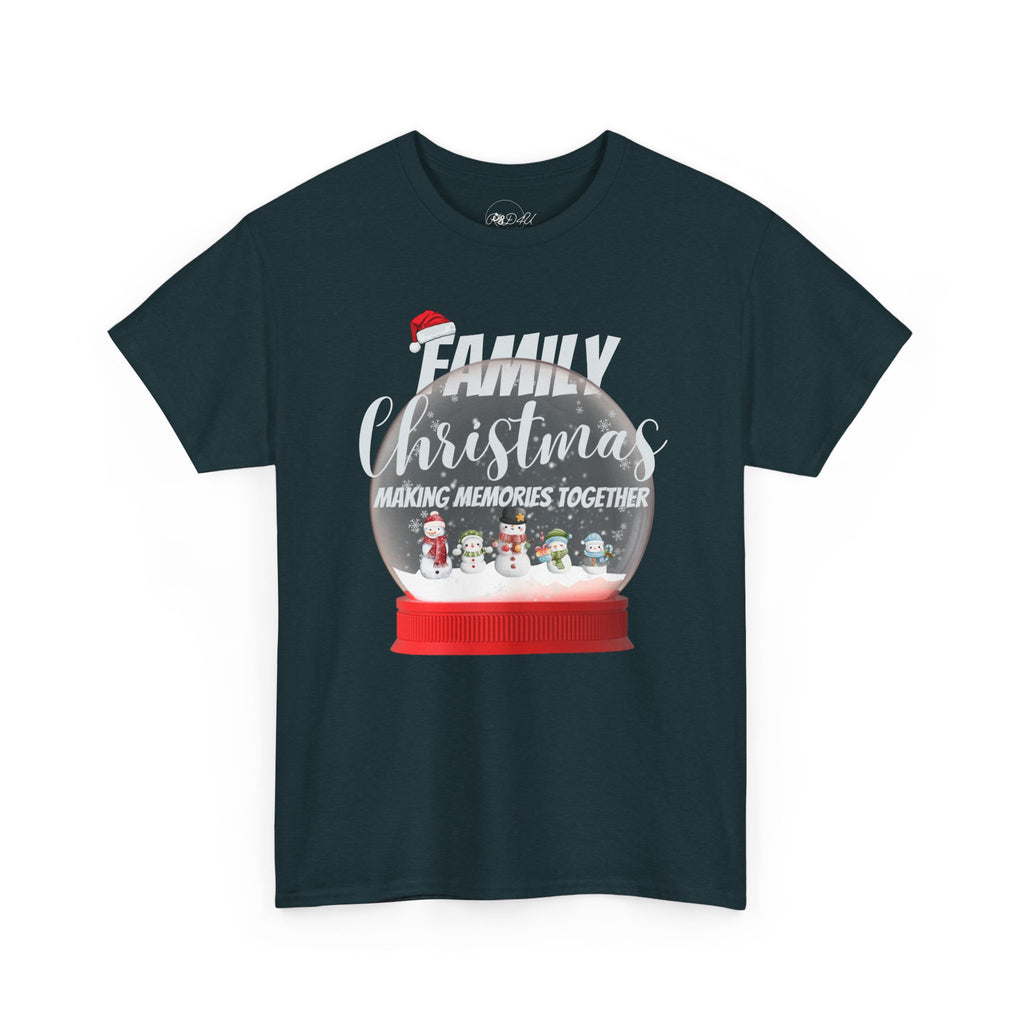 Family Christmas Snow Globe | Adult Unisex | Christmas T-Shirt