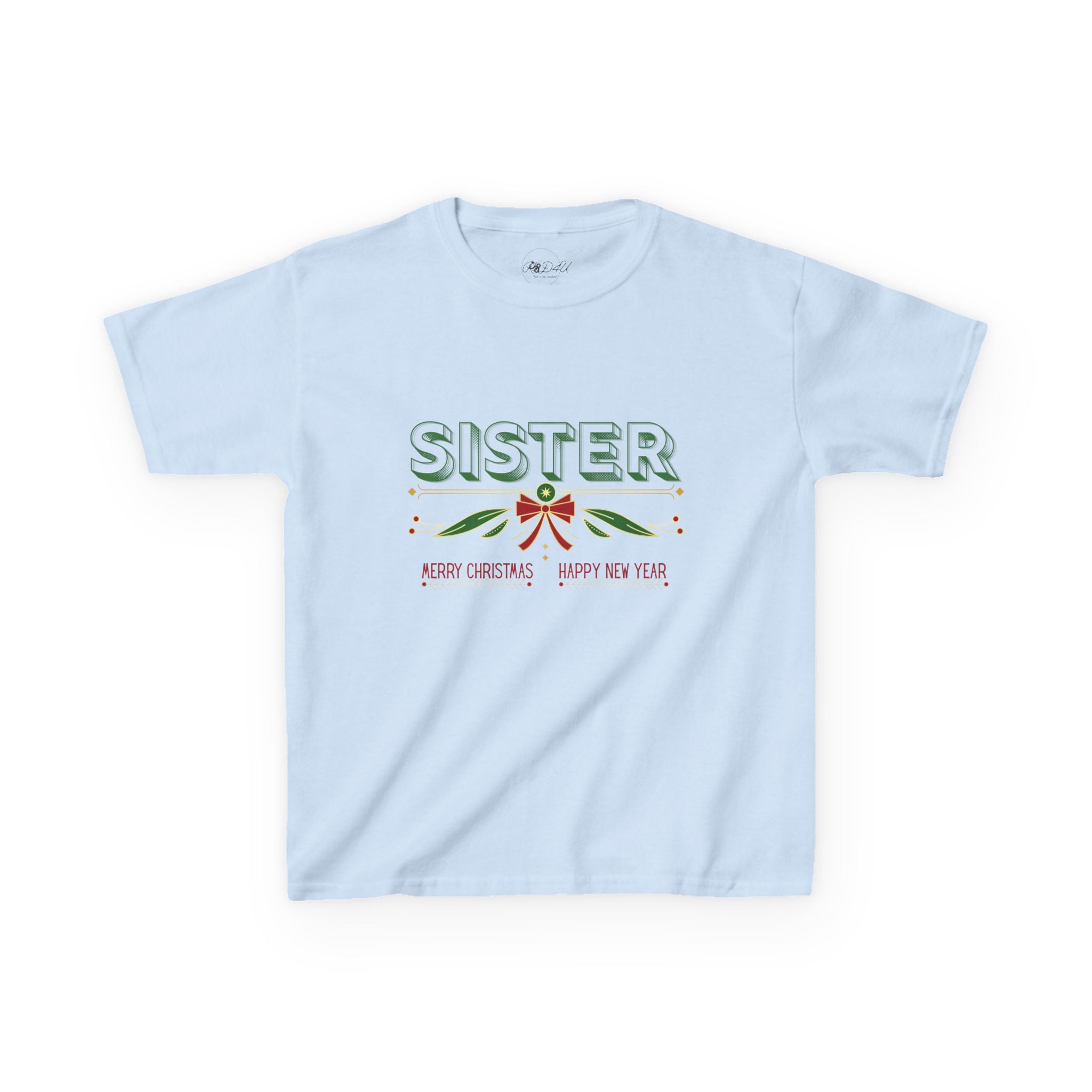 Sister The Caramel Fairy | Youth Unisex | Minimalist Christmas T-Shirt