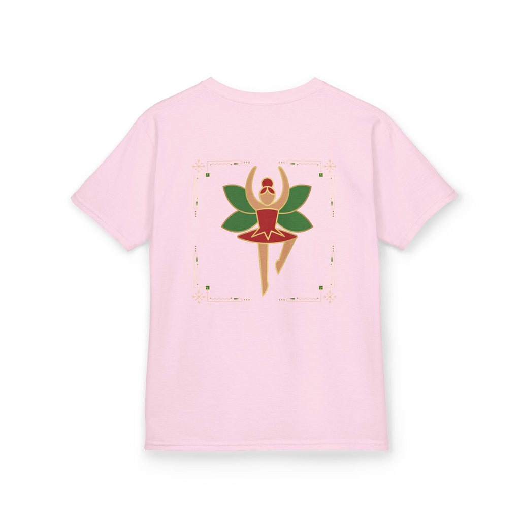 Mini The Caramel Ballerina | Youth Unisex | Minimalist Christmas T-Shirt