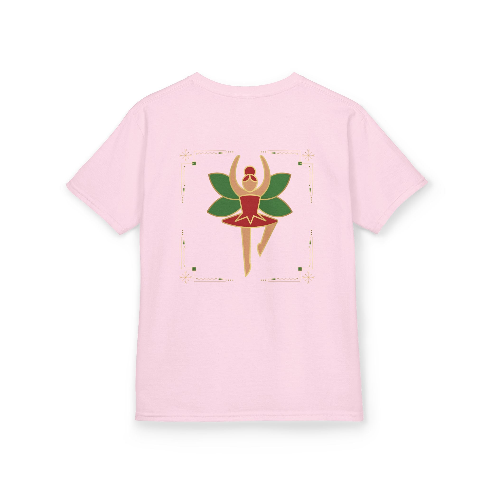 Mini The Caramel Ballerina | Youth Unisex | Minimalist Christmas T-Shirt