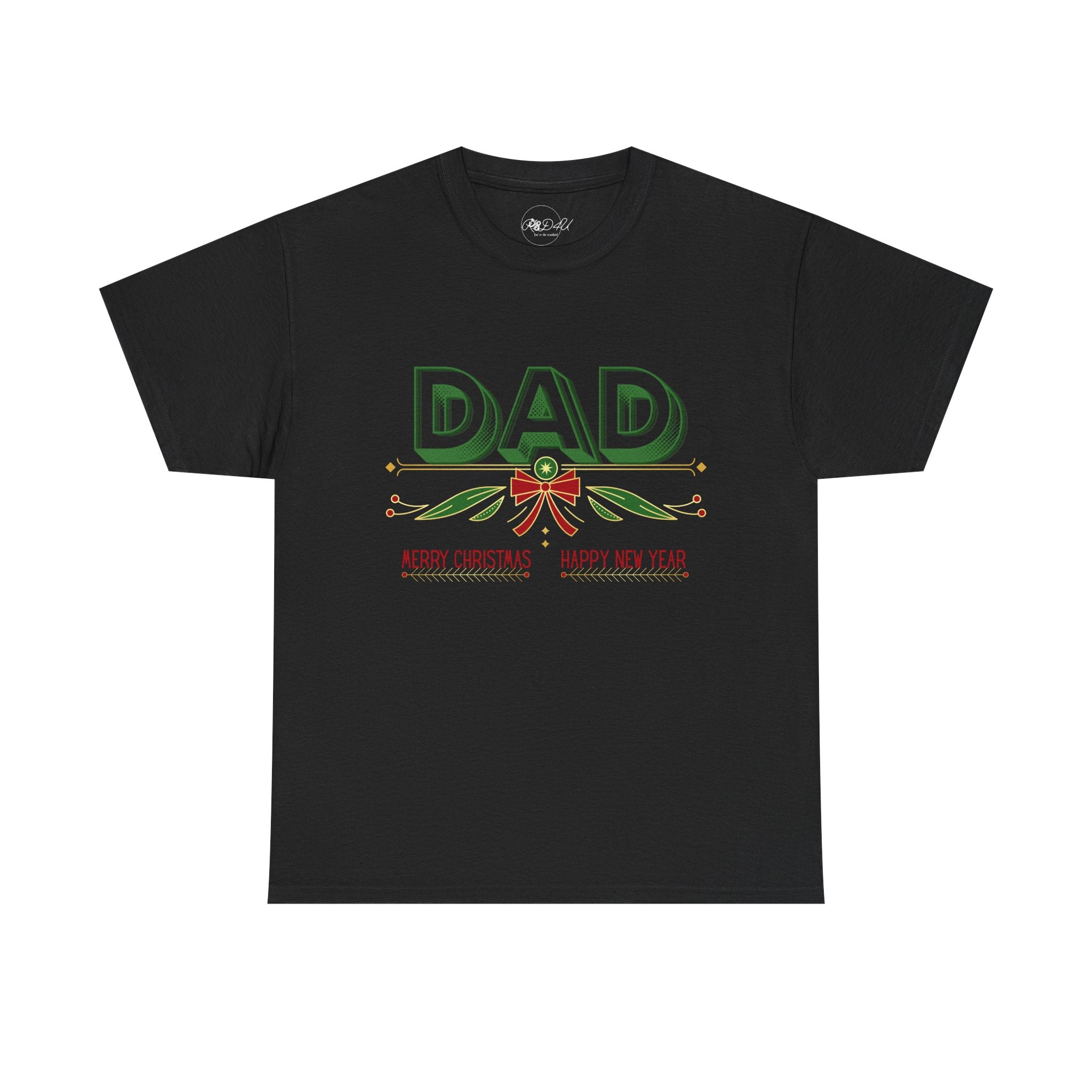Dad The Caramel Fairy | Adult Unisex | Minimalist Christmas T-Shirt