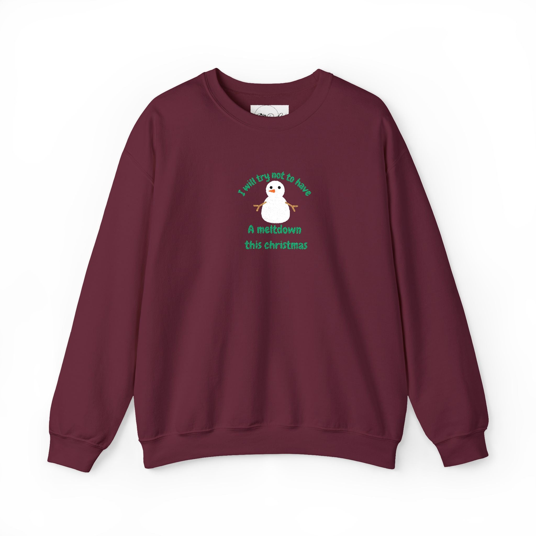Meltdown Snowman | Adult Unisex | Christmas Sweatshirt