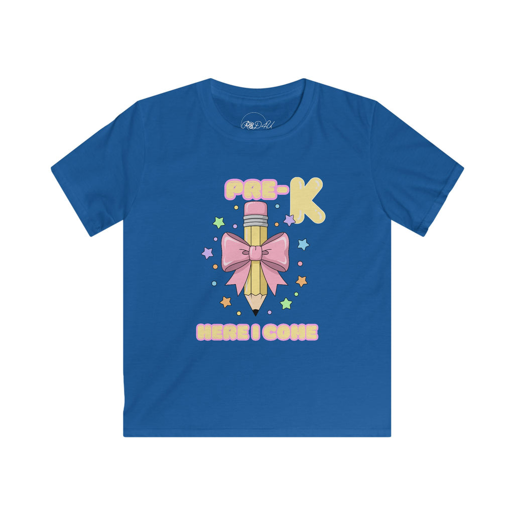 Pre-Kindergarten Here I Come | Youth Unisex | School T-Shirt