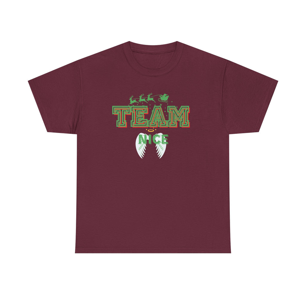 Team Nice | Adult Unisex | Christmas T-Shirt