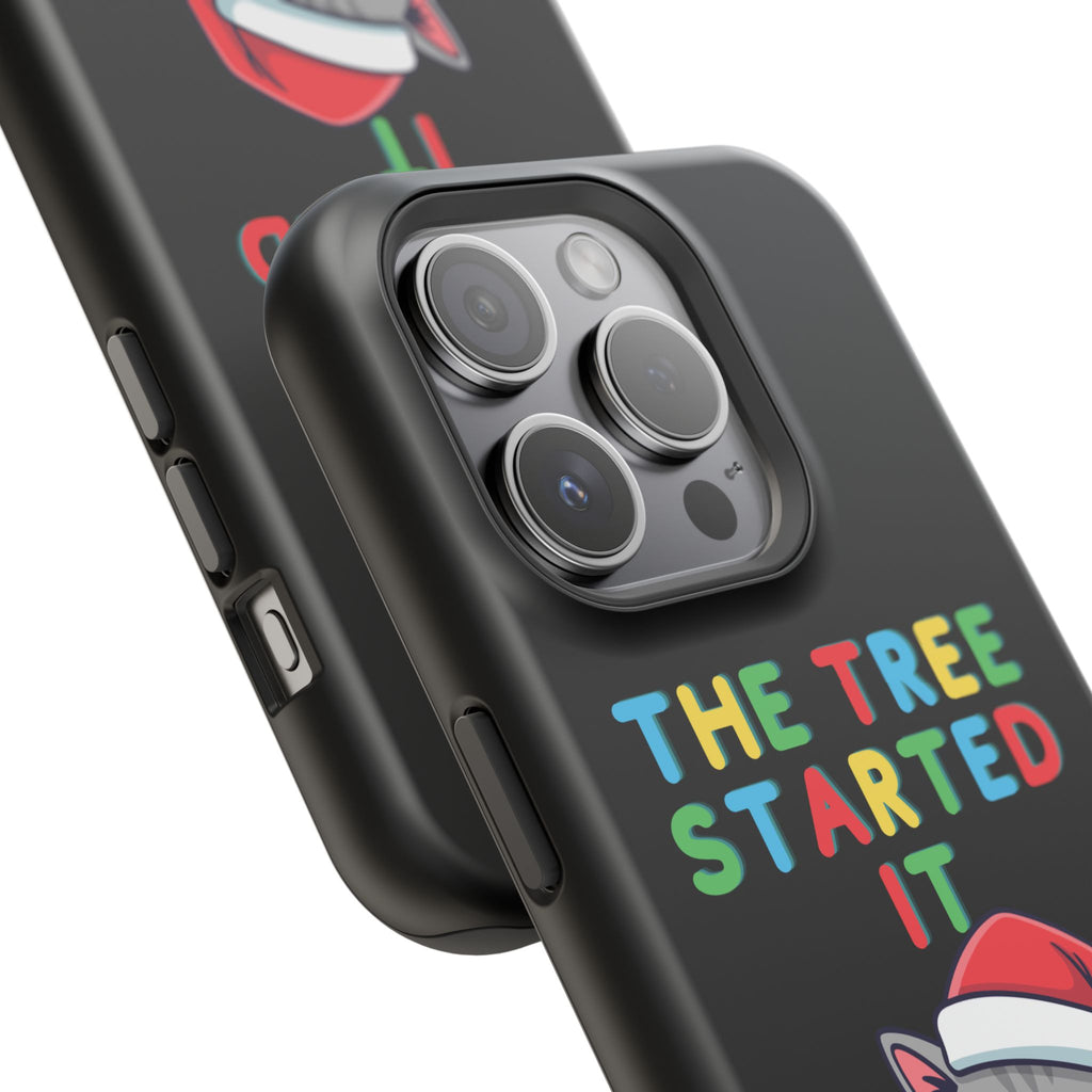 Christmas Funny Cat Case | iPhone Samsung | Christmas Phone Case