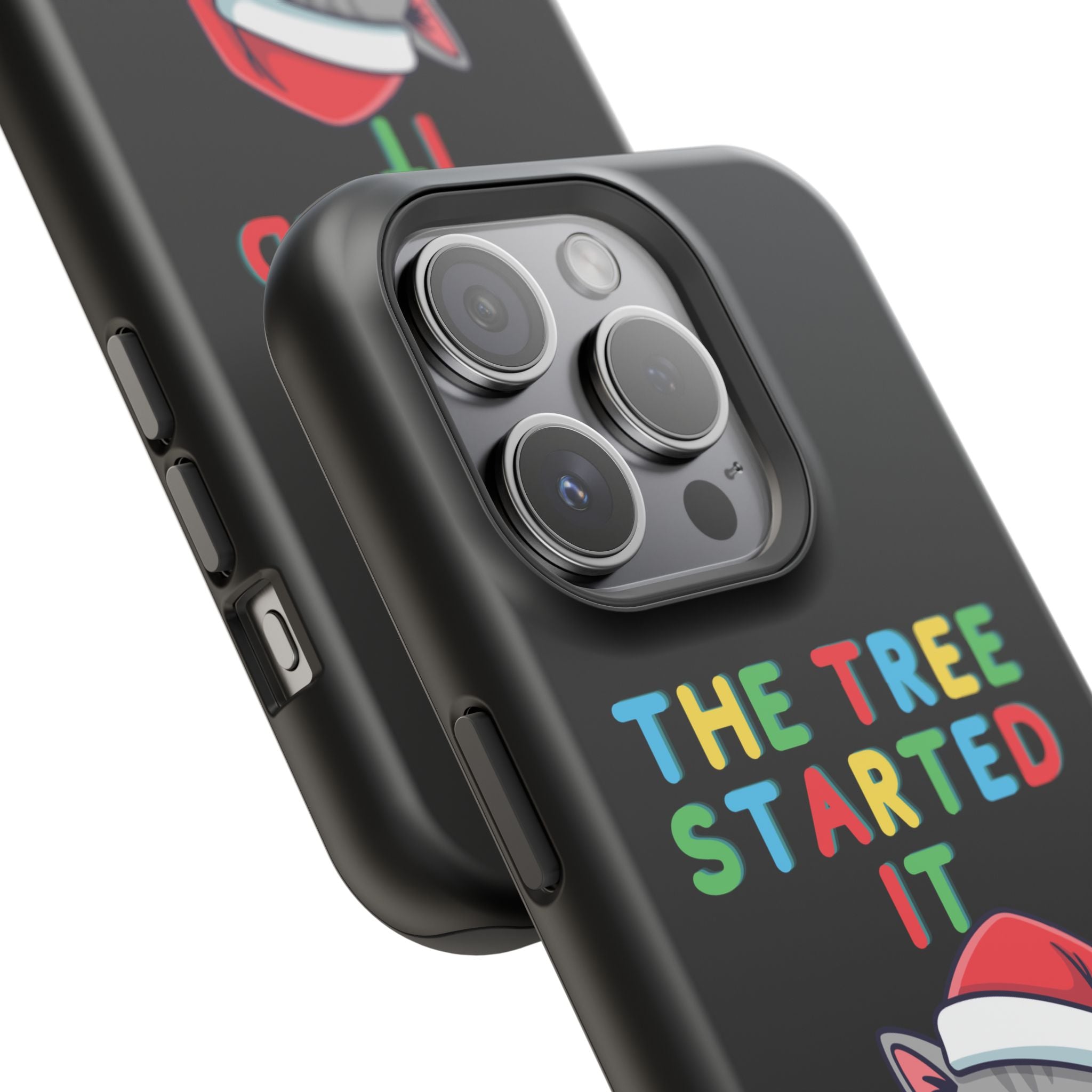 Christmas Funny Cat Case | iPhone Samsung | Christmas Phone Case