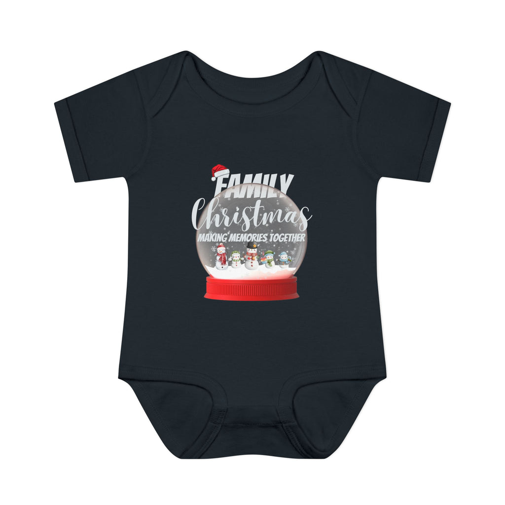 Family Christmas Snow Globe | Baby Onesie | Christmas
