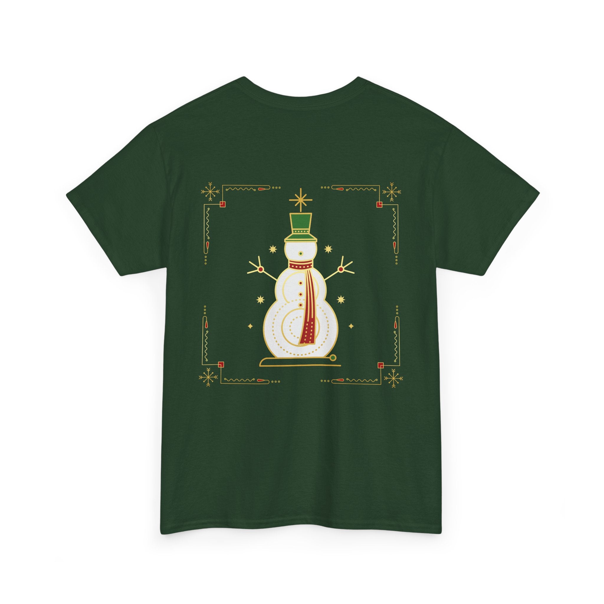 Dad The Snowman| Adult Unisex | Minimalist Christmas T-Shirt
