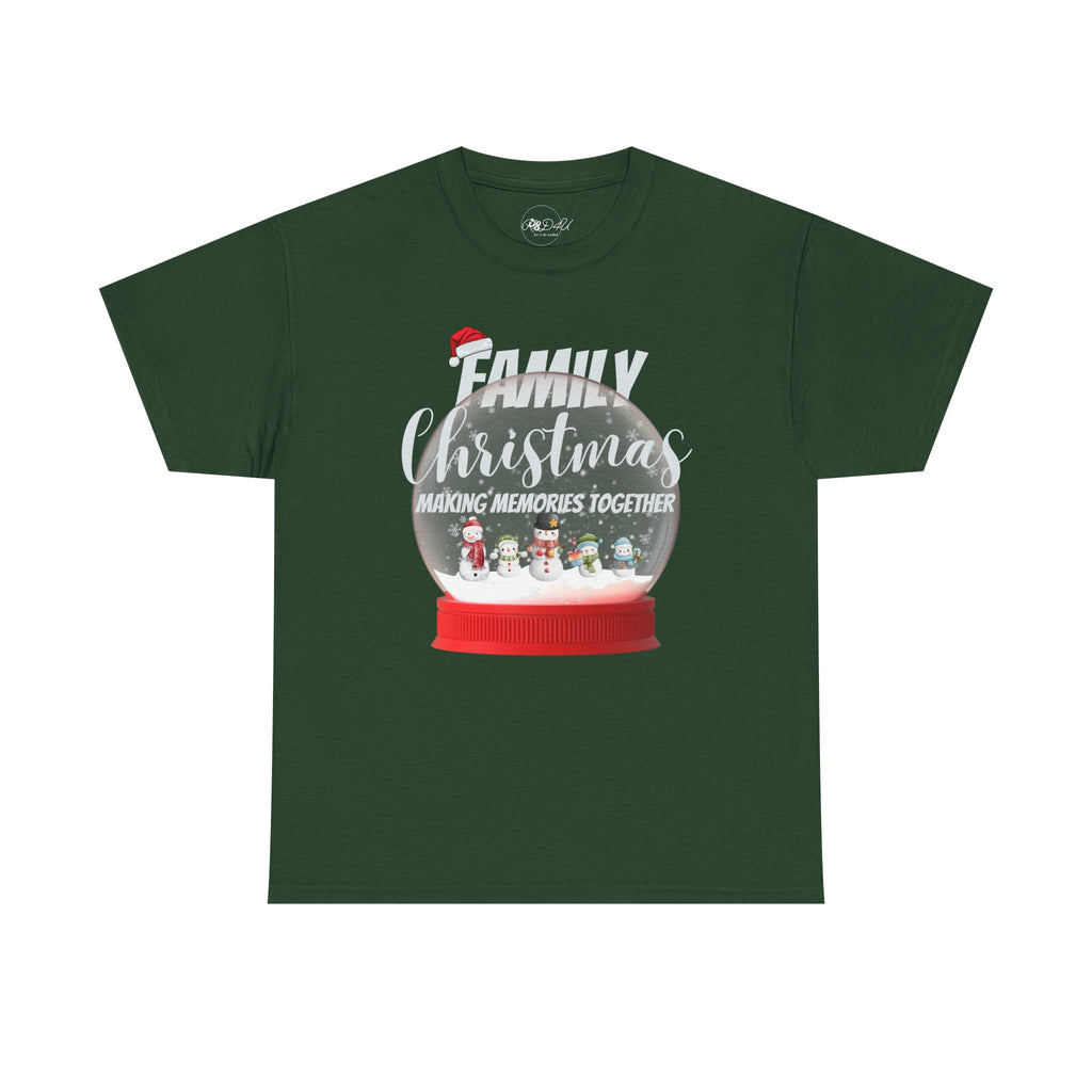 Family Christmas Snow Globe | Adult Unisex | Christmas T-Shirt