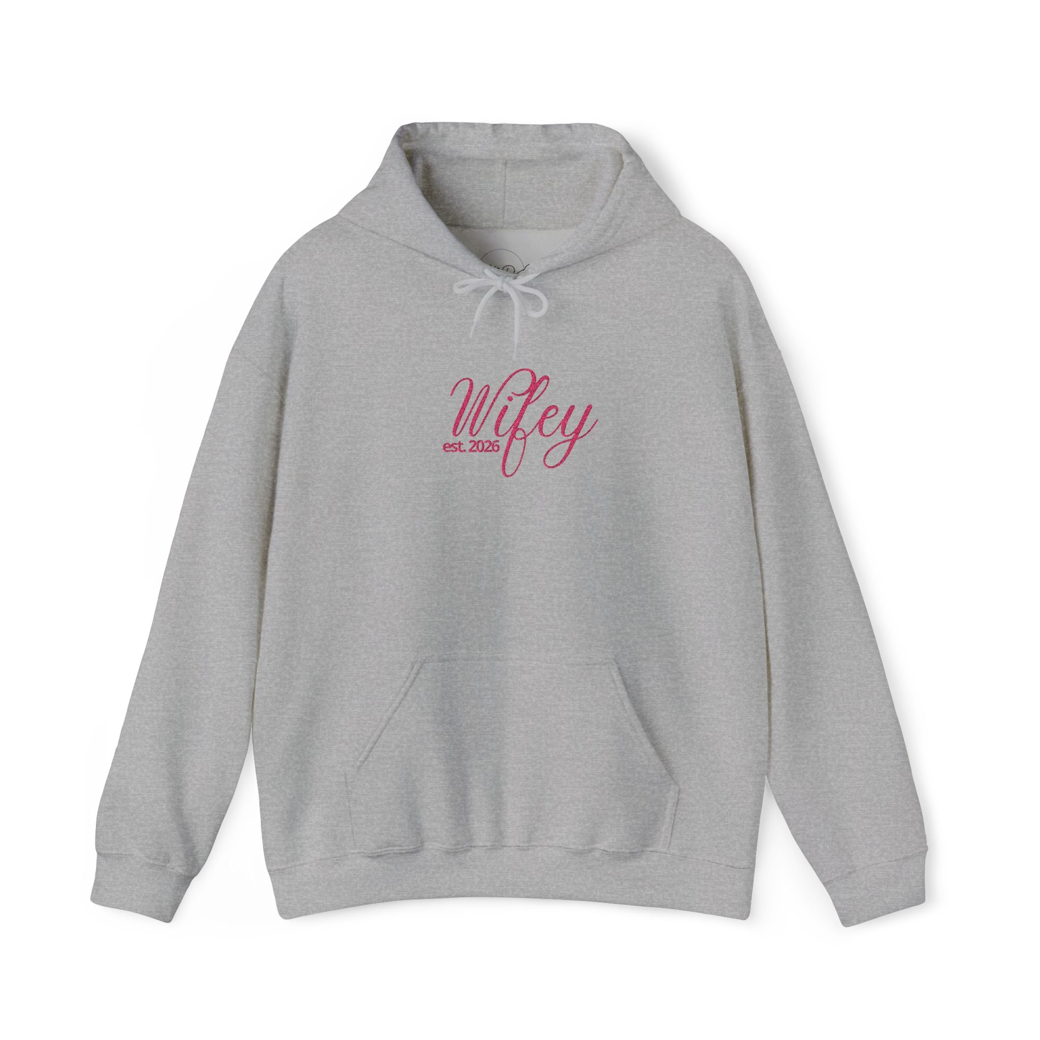 Embroidered Wifey Est. 2026 | Adult Unisex | Long Sleeve Unisex