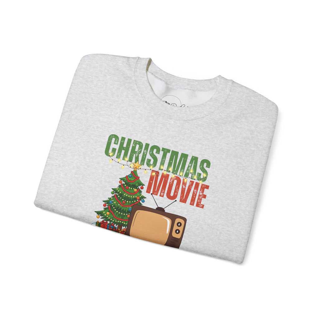 Christmas Movie Junkie | Adult Unisex | Crewneck Sweatshirt