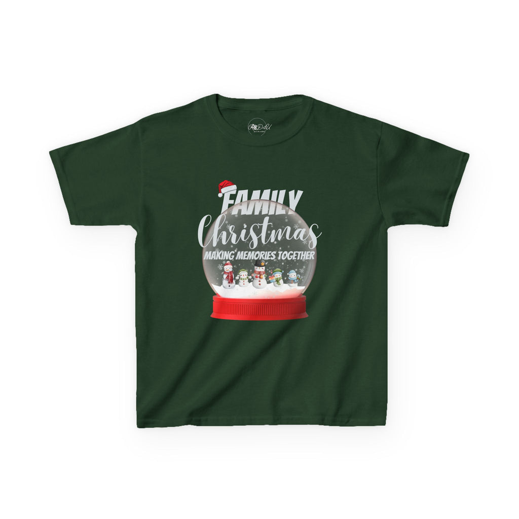 Family Christmas Snow Glabe | Youth Unisex | Christmas T-Shirt