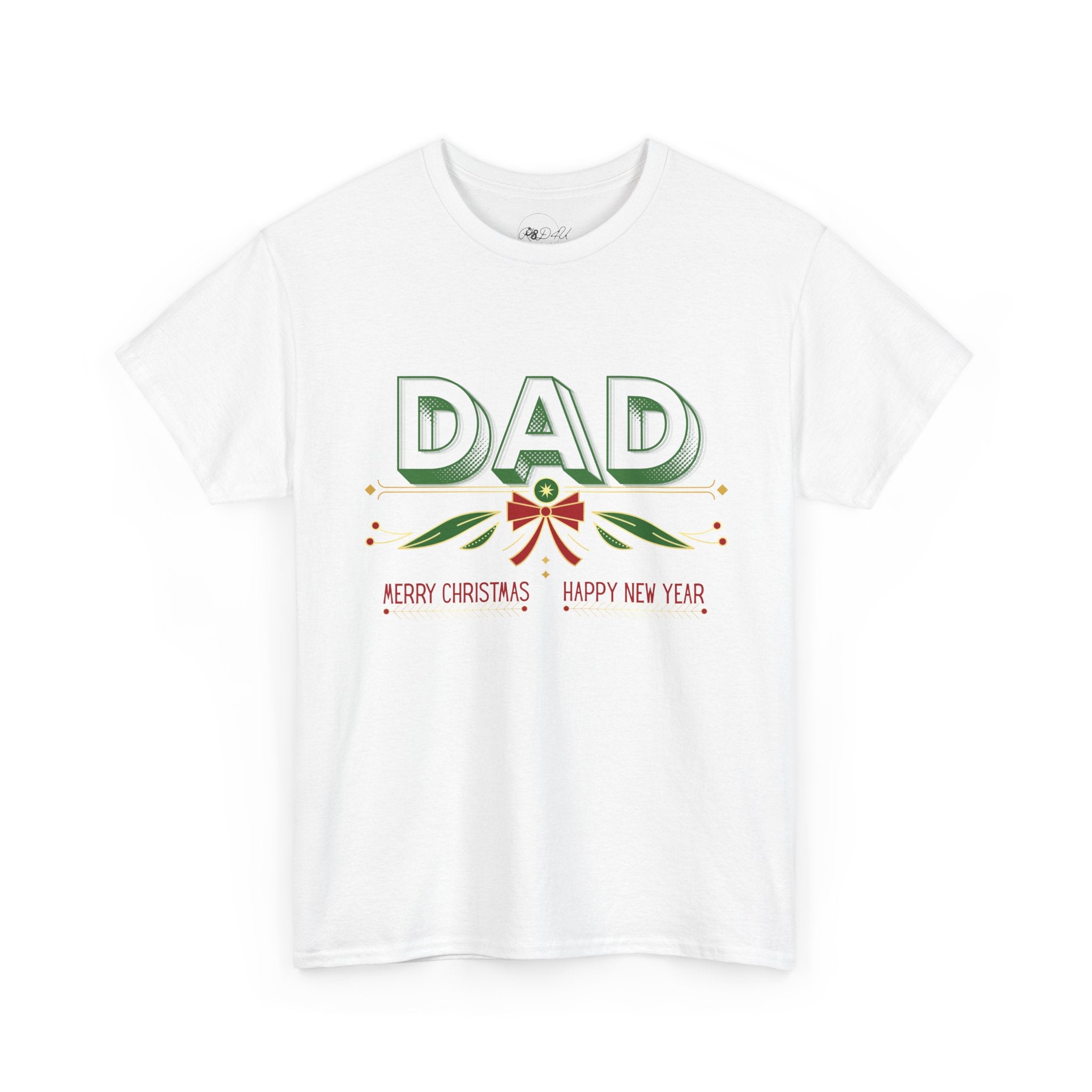 Dad The Stocking| Adult Unisex | Minimalist Christmas T-Shirt