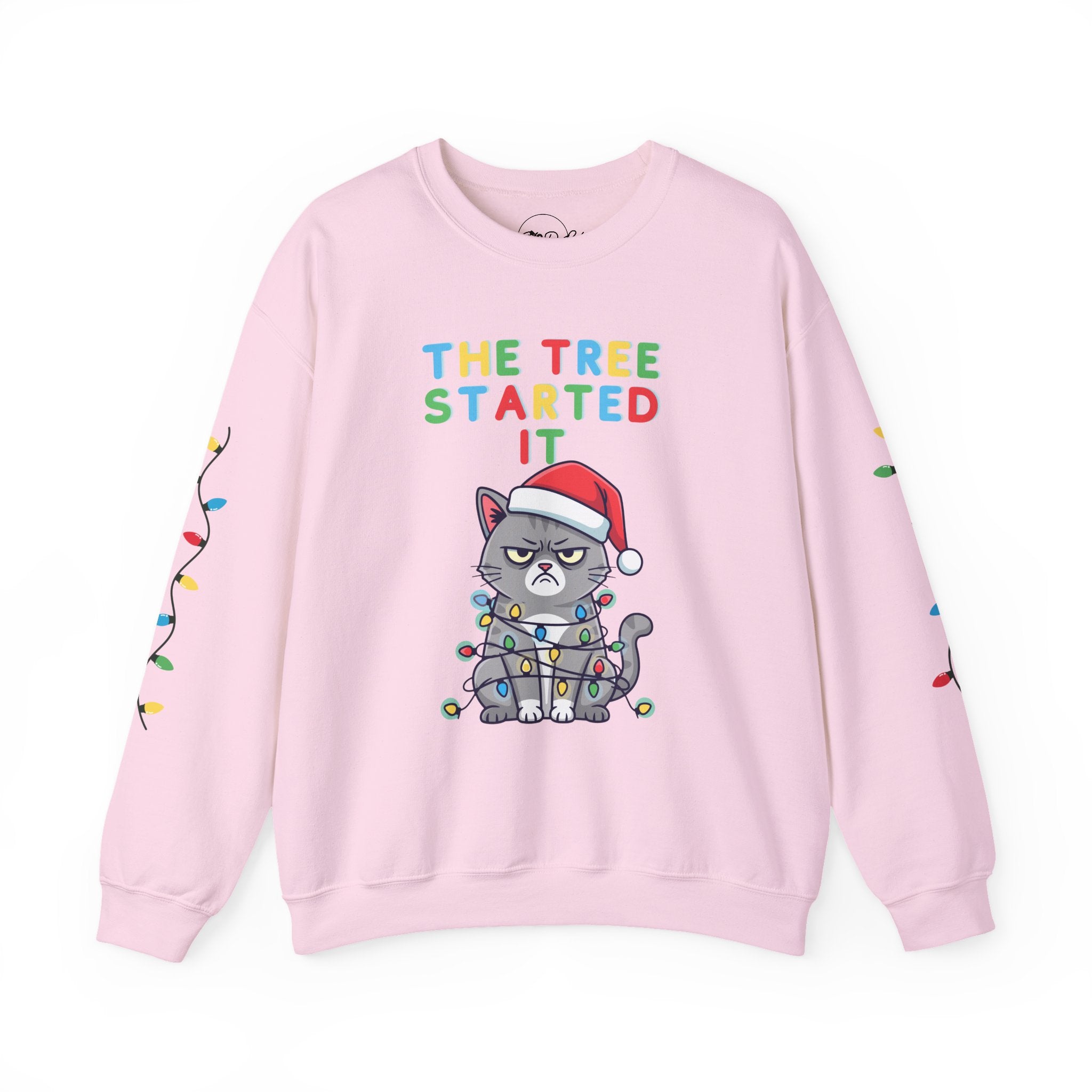 Cat Verses Tree | Adult Unisex | Christmas Sweatshirt