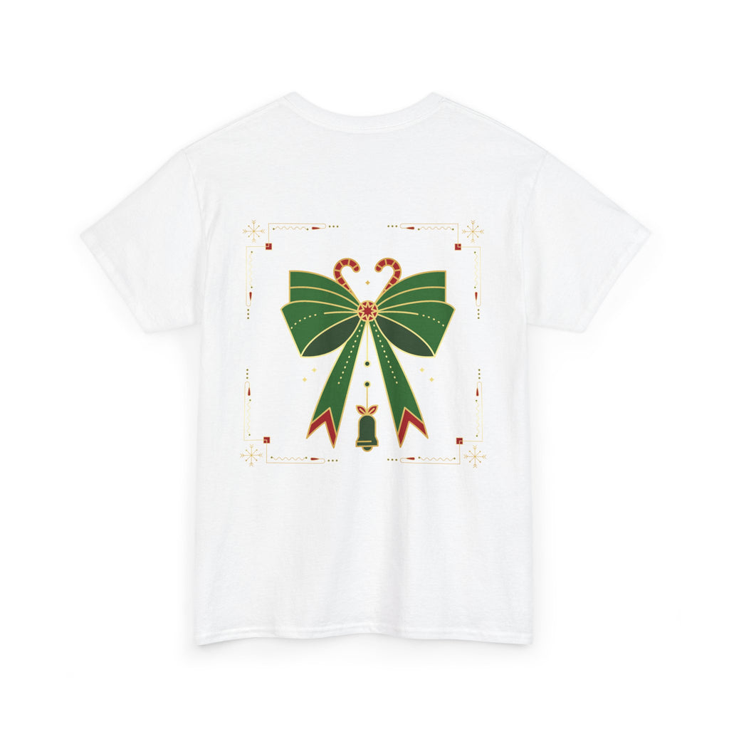 Dad The Bow | Adult Unisex | Minimalist Christmas T-Shirt